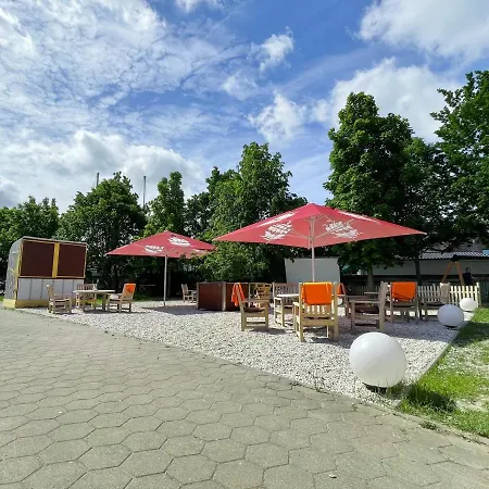 度假村 Schwimmende Haeuser Im Baltic Sea Kröslin