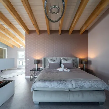 度假村 Schwimmende Haeuser Im Baltic Sea Kröslin