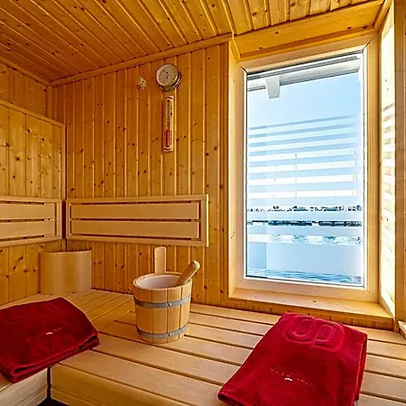 Schwimmende Haeuser Im Baltic Sea Feriested Kröslin