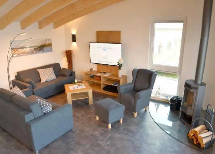 Schwimmende Haeuser Im Baltic Sea Kröslin